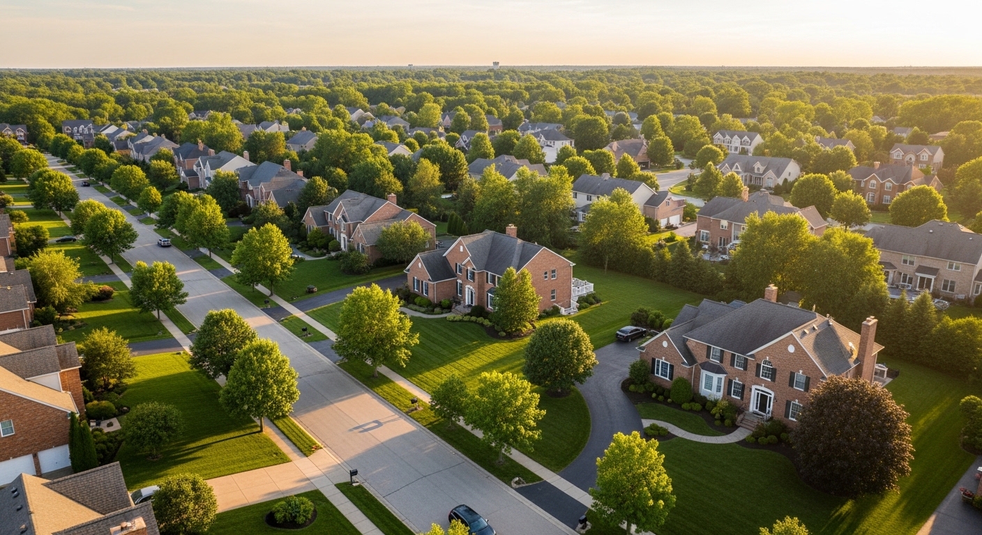 Livonia neighborhood landscaping